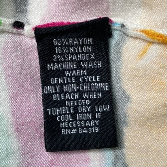 Cyrus Colorful Knit Pull Over Top V-Neck Long Sleeves Stretchy Soft - Picture 10 of 16